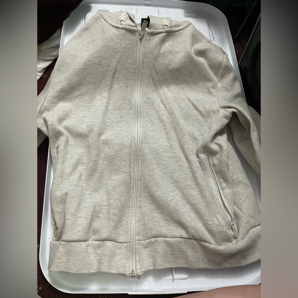Adidas Zip Up Sweatshirt